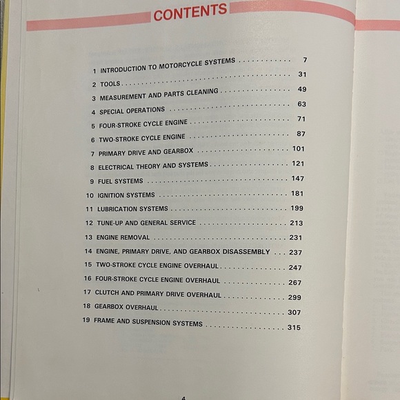 Yellow Motorcycle Repair Book - Picture 3 of 4